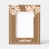Vintage cadre de bordure florale (Recto)