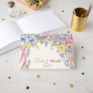 Vintage cadre fleuri mariage