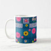 Vintage café floral Mug (Gauche)