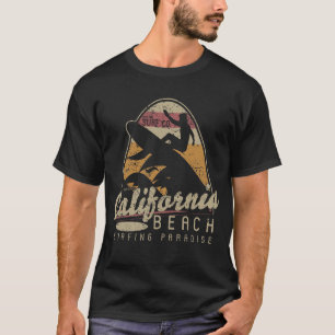 Vintage California Beach Surfparadijs T-Shirt