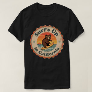 Vintage California Surf's Up Surfende Beer T-shirt