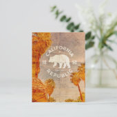 Vintage Californië  Briefkaart (Staand voorkant)