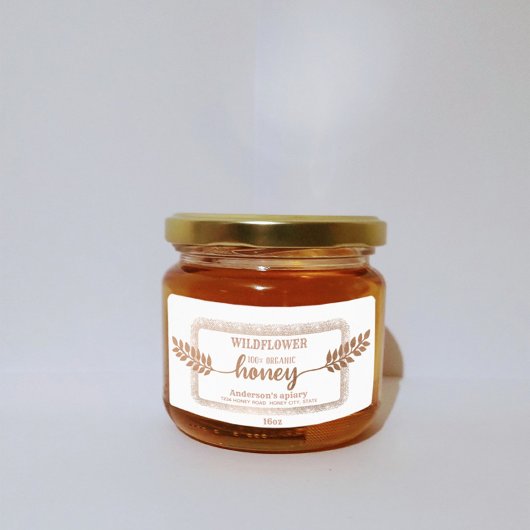 Vintage calligraphie rustique étiquette de branche