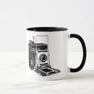 Vintage Camera Mok