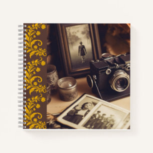 Vintage Camerajournaal Notitieboek