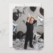 Vintage Camion Anniversaire Fête Photo Invitation (Dos)