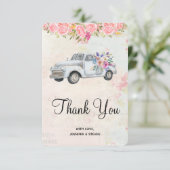 Vintage Camion Pickup Russe Merci d'aquarelle (Debout devant)