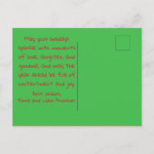 Vintage Camper Holiday Briefkaart (Achterkant)