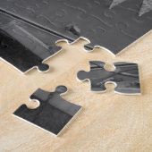 VINTAGE CAMPER TRAILER SILVER puzzle puzzle (Côté)