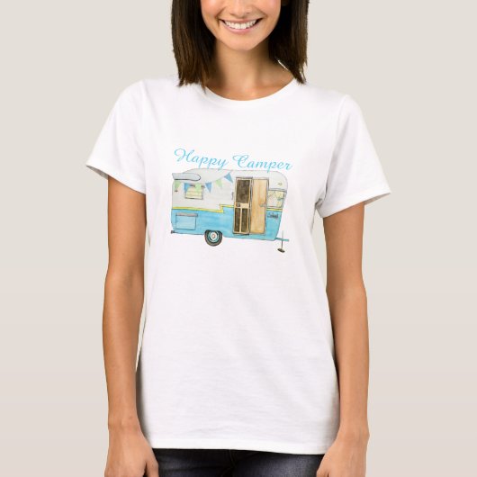Vintage Camper Women's T-shirt (Voorkant)
