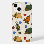 Vintage Camping iPhone Case (Achterkant)
