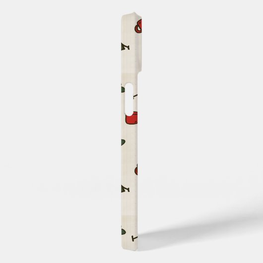 Vintage Camping iPhone Case (Achterkant / Rechts)