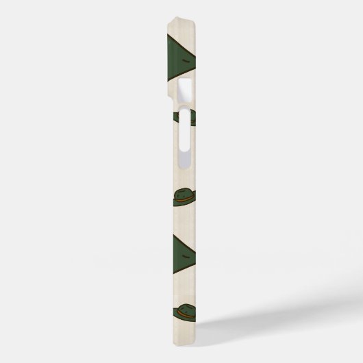 Vintage Camping iPhone Case (Achterkant / Links)