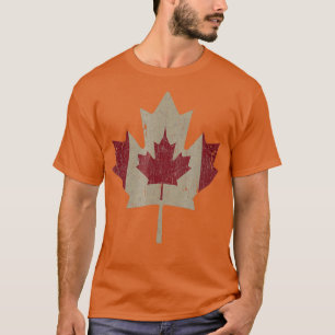 Vintage Canada Flag Maple Leaf Canadian Pride T-shirt