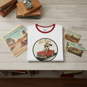 Vintage Canine Cruiser Ringer T-shirt