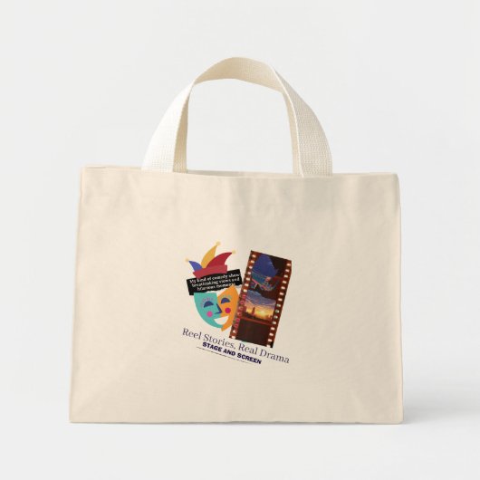 vintage canvas tas (Voorkant)