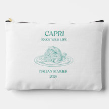 Vintage Capri Italiaanse Zomer 2026 Pasta Pouch