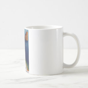 Vintage Capri Italy Travel Koffiemok