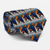 Vintage Capri Italy Travel Stropdas (Opgerold)