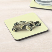 Vintage Car Bier Onderzetter (Linkerzijde)