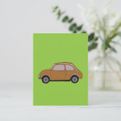 Vintage Car Briefkaart (Staand voorkant)