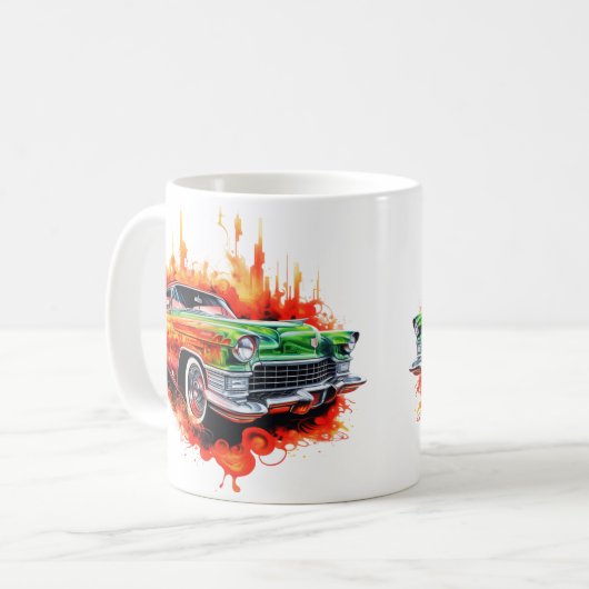 Vintage Car Coffee Mug (Devant gauche)