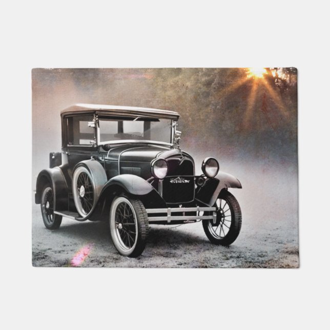 Vintage Car Deurmat (Voorkant)