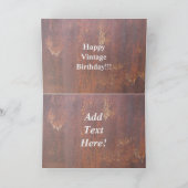 Vintage Car Grille Kaart (Binnen)