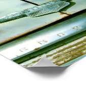 Vintage Car Lowell Arizona Foto Poster (Hoek)