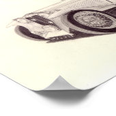 Vintage Car: MG TC Poster (Hoek)