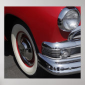 Vintage Car Poster (Voorkant)