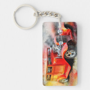 Vintage Car Sleutelhanger