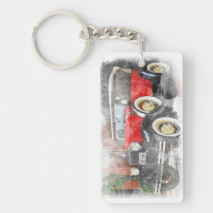 Vintage Car Sleutelhanger