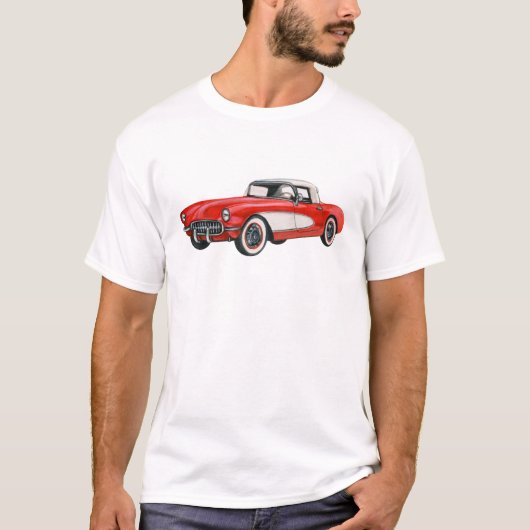 Vintage Car T-shirt (Voorkant)