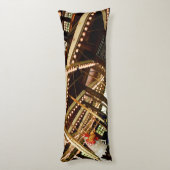 Vintage Carousel Rooster Lichaamskussen (Achterkant (Verticaal))