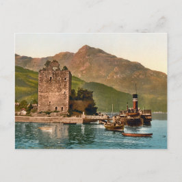Vintage Carrick Castle Schotland Briefkaart