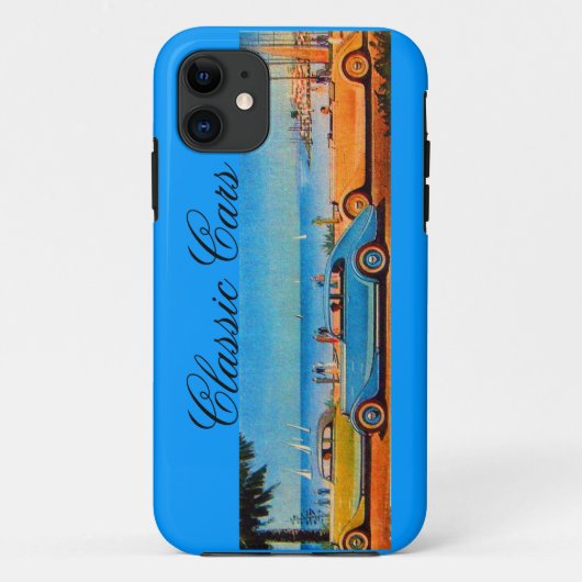 VINTAGE CARS Case-Mate iPhone CASE (Achterkant)