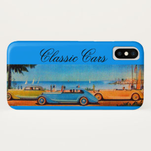 VINTAGE CARS iPhone X HOESJE