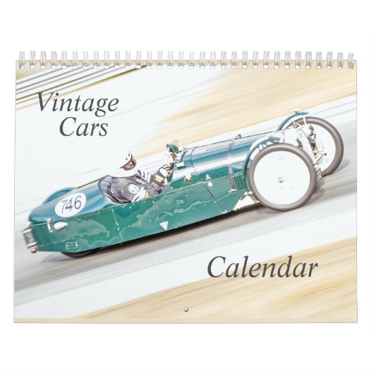 Vintage Cars Kalender (Hoes)