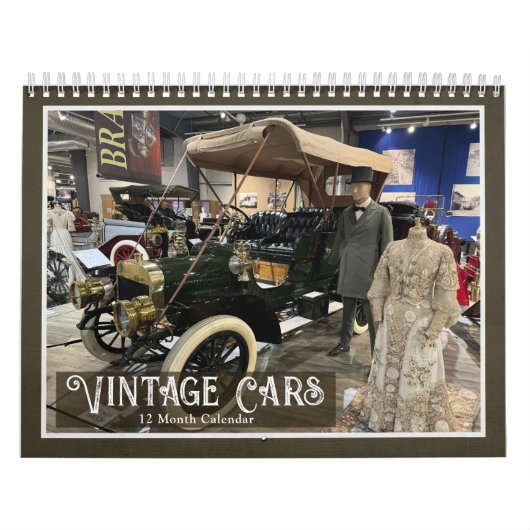 Vintage Cars Photo Kalender (Hoes)