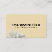 Vintage Carte de visite Cactus (Devant)