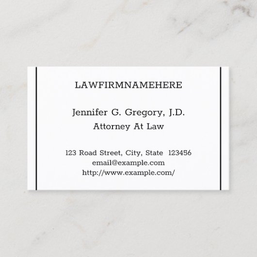 Vintage, Carte de visite professionnel (Devant)