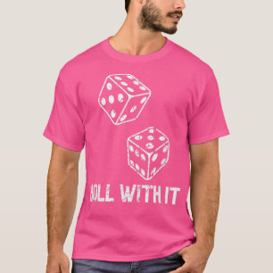 Vintage Casino Dice Roll van Gambler met IT Gam T-shirt