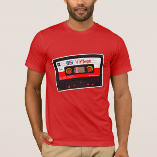 Vintage Cassettespelletje Schroefbal Afbeeldingen T-shirt