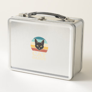 Vintage Cat Daddy Zwarte Kat Retro Zonsondergang S