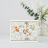 Vintage Celestial Atlas Constellations Briefkaart (Staand voorkant)