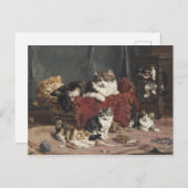 Vintage Charles Van den Eycken Playtime Briefkaart (Voorkant / Achterkant)