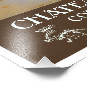 Vintage Chateau de Blois France Travel Poster (Coin)