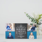 Vintage Cheers 4 Photos Carte photo (Debout devant)