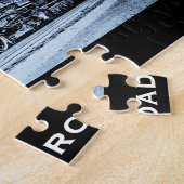 Vintage Chesapeake & Ohio Railroad Engine Legpuzzel (Zijkant)